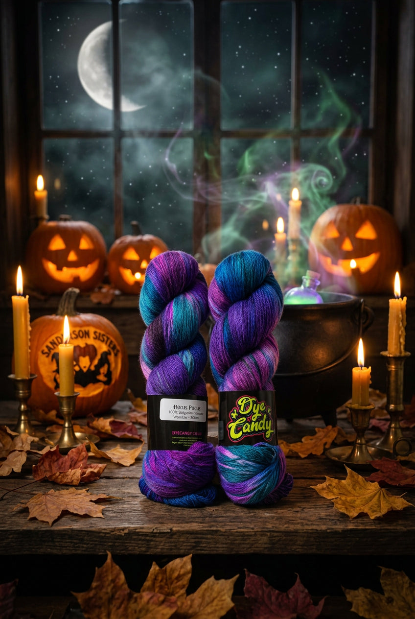 hocus pocus sock merino wool