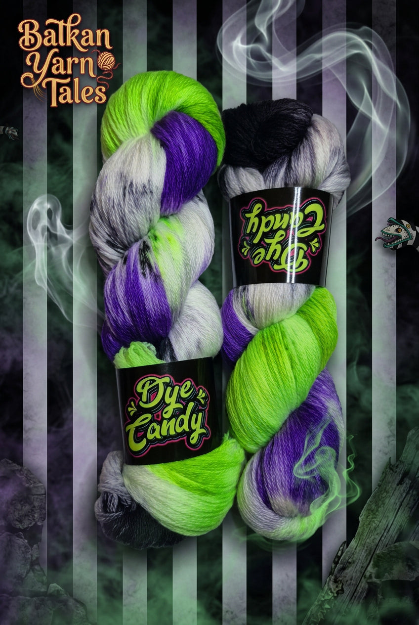 Beetlejuice colourway Merino